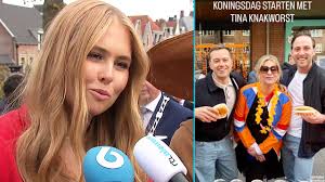 Tina Nijkamp slijt al haar hotdogs, schrikt van kijkcijfers Koningsdag