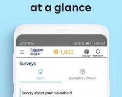 Aplikasi Rakuten Insight Surveys