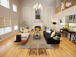 Image result for Contemporary Guest Bedroom with Hardwood floors & High ceiling