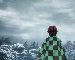 scene from the Demon Slayer: Kimetsu no Yaiba anime series