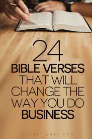 24 Scriptures (Bible Verses) About Business via Relatably.com