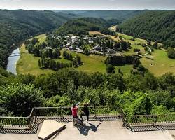 Afbeelding van Panorama of Frahan from Rochehaut