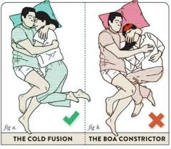 Image result for sleeping positions for couples and what they mean