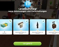 Boutique du jeu dans Les Sims Mobile