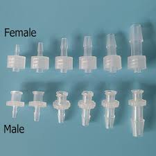 Luer Lock Connector 1.6-6.4mm Male Female Thread Hose Barb ...