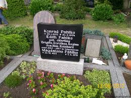 Grab von Konrad Pahlke (28.01.1900-30.03.1964), Friedhof Remels ...