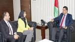 الخريشة يستقبل وفد اللجنة المنظمة