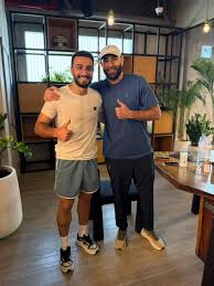ملاقات غیرمنتظره ستاره پرسپولیسی با کریم بنزما + عکس