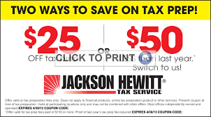 jackson hewitt coupons