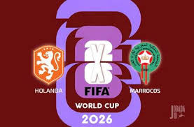 Holanda x Marrocos, com comentários e estatísticas a partir das 21h
