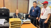American Woman, 65, Busted At Phuket Airport With 4.3Kg Of Crystal Meth