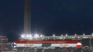 World Cup qualifier suspended due to medical emergency in stands with 20 minutes remaining