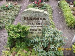 Grab von Erwin Klammer (1902-1991), Friedhof Wallinghausen