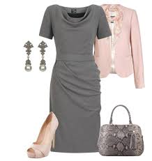 Image result for grey business dress