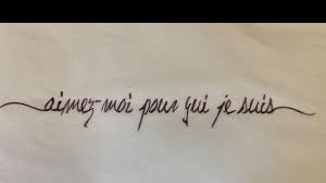 French Tattoo on Pinterest | Xoil Tattoos, Collarbone Quote ... via Relatably.com