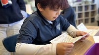 Pen pal program connects soldiers with students at Diocese of Washington school