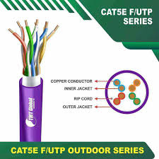 best cat5e f-utp outdoor 24awg 4 pair cable 305m 5XX45BXX