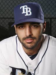 Sean Rodriguez #1 of the Tampa Bay Rays poses for a portrait on February 21, 2013 Charlotte County Sports Park in Port Charlotte, Florida. - Sean%2BRodriguez%2BTampa%2BBay%2BRays%2BPhoto%2BDay%2BSII_kKVh-Cll