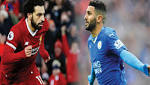 اللاعب الجزائري رياض محرز ينتصر