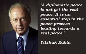 Yitzhak Rabin Quotes. QuotesGram via Relatably.com