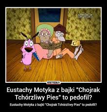 Znalezione obrazy dla zapytania tchórzliwy pies