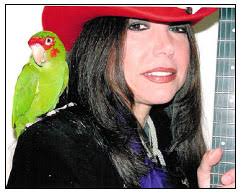 After she read The Wild Parrots of Telegraph Hill, Fabiano was inspired to write a song about the parrots author Mark Bittner befriended in San Francisco. - RobertaFabiano3