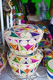 Resultado de imagen para artesania tejidas canastas colombiana