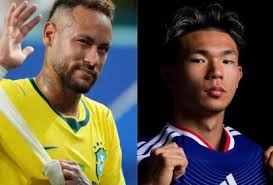 Jogador do Japão é alvo de ataques após declarações sobre Neymar e Brasil