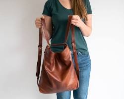 Image of Convertible Backpack handbag