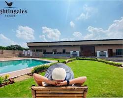 Nightingales Resort restaurant, Nathdwara, India