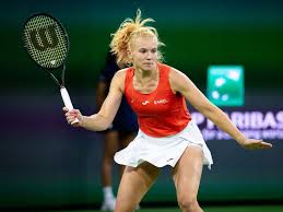 Katerina Siniakova's three hottest shots in the Indian Wells first round