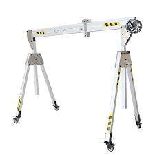 1T-5T Foldable Mini Aluminum Mobile Gantry Crane