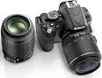 Nikon D3100 DSLR Camera togeTher with 18-55mm VR, 55-200mm Zoom Lenses (Black) (Discontinued by Manufacturer)