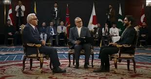 واکنش مهران مدیری به داشتن ایران به بمب اتم /مهران مدیری در مرد سه هزار چهره وارد عرصه سیاست شد + فیلم