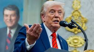 President Donald Trump Hits Back at Rumors His '24-Karat Gold' Oval Office Decorations Are From Home Depot