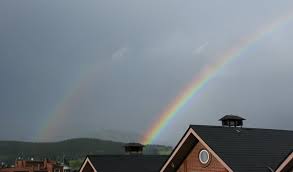 Resultado de imagen de arco iris primario y secundario