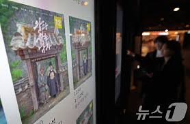 영화 산업 아이콘