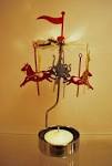 Copper Snowflake Rotary Tealight Holder - Gift - Oliver Bonas