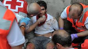 Resultado de imagen de tapón sanfermines