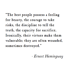 ernest hemingway quotes - IstanaBagus.com via Relatably.com