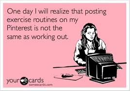 Funny Quotes About Exercise On Pinterest - DesignCarrot.co via Relatably.com