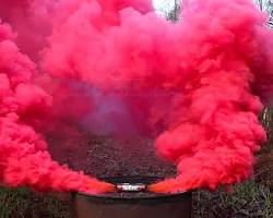 Image de Fumigène double sortie en action
