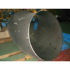 Welded pipe fittings for piping, ultra-large diameter type ...