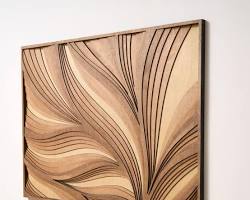 Gambar Wood wall art