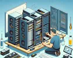 Image of Linux server