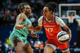 New York Liberty versus Connecticut Sun WNBA matchup