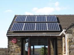 Image result for solar panels on house