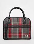 Fred perry tartan bag