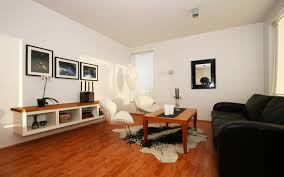 Image result for Cool hardwood laminate flooring applied in small contemporary bedroom