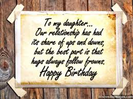 Birthday Wishes for Daughter: Quotes and Messages | Sms Text Messages via Relatably.com